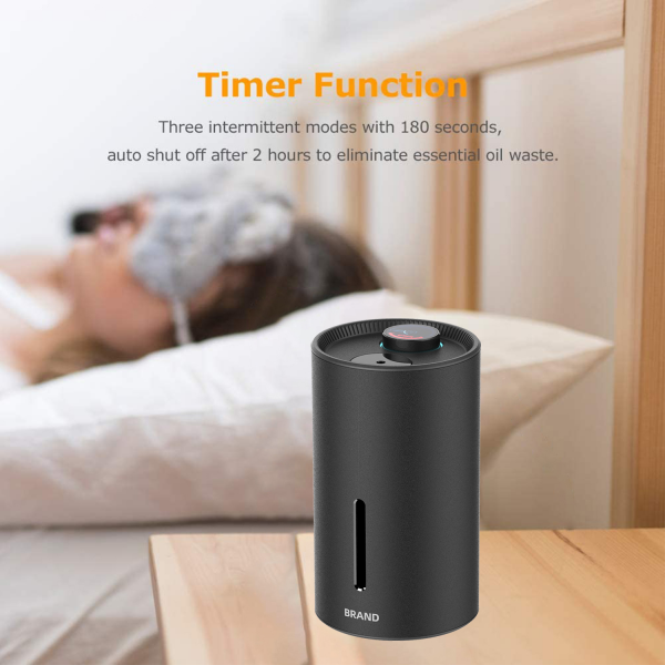 Home USB Battery Powered Portable Ultrasonic Mini Scent Waterless Car Aroma Diffuser